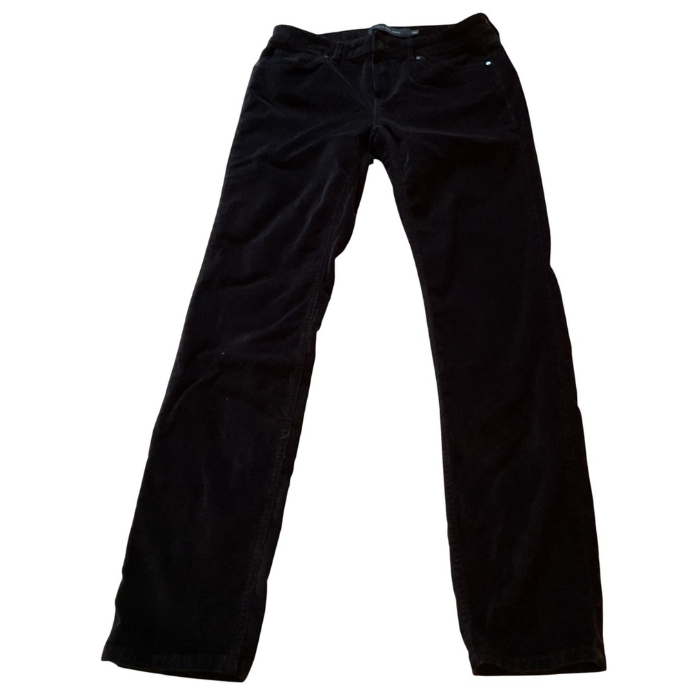 Calvin Klein‎ Jeans Ultimate Skinny Black Corduroy Pants Womens 10x32